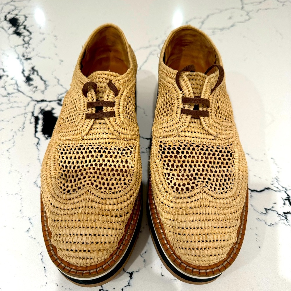Clergerie Oxford wedge / platform shoes